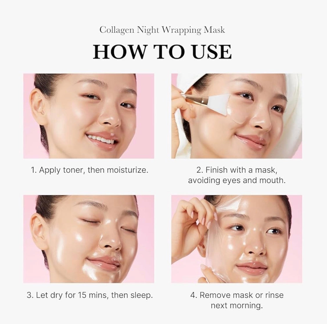 Medicube Collagen Night Wrapping Mask - Overnight Hydration & Firming (75ml)